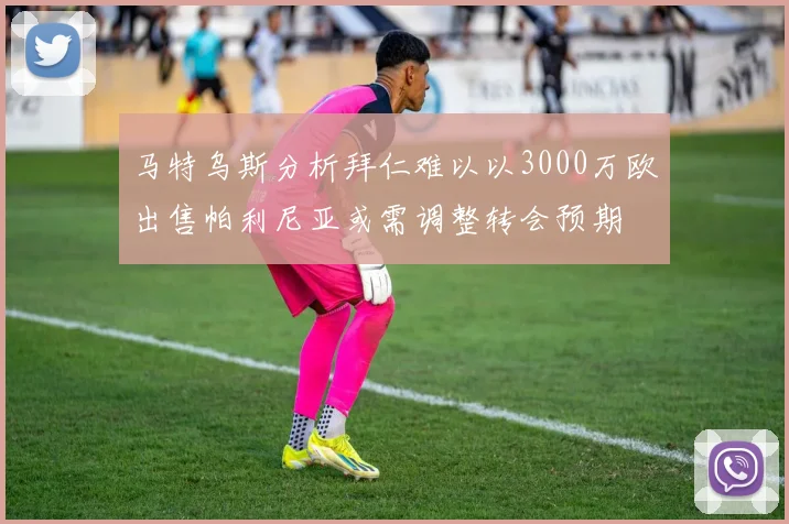 马特乌斯分析拜仁难以以3000万欧出售帕利尼亚或需调整转会预期